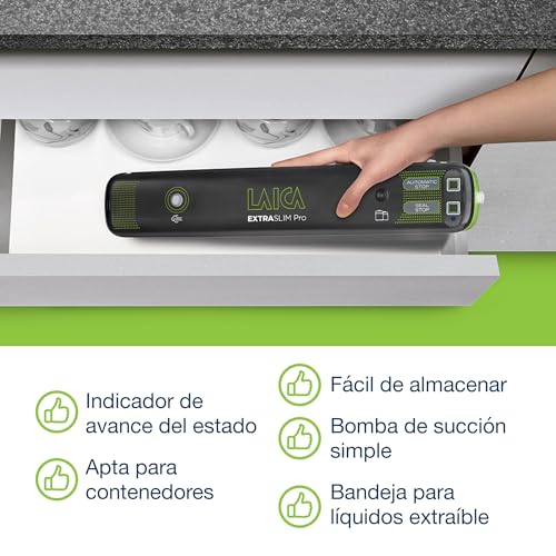 Laica VT3104 Macchina sottovuoto, Plastica, Multicolore