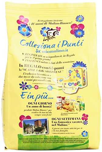 Mulino Bianco - Abbracci, Biscotti, 350 g - [confezione da 2]