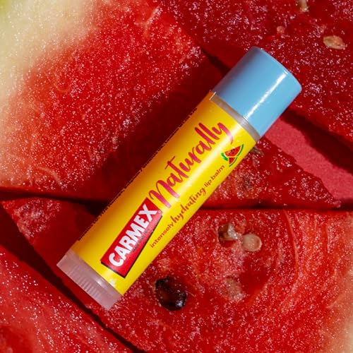 CARMEX Naturlly Watermelon Lip Balm Stick, 4.25g