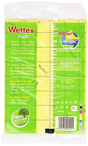 Vileda Wettex Magico – Cleaning Cloths Giallo – [Confezione da 3]
