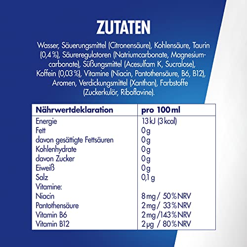 Red Bull Sugarfree - Bevanda energetica, 24 x 250 ml