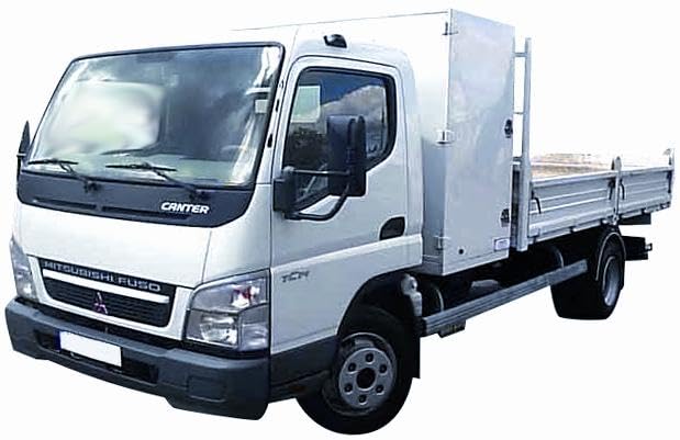 FANALE GRUPPO OTTICO ANTERIORE BIANCO MITS. CANTER - 01/'05>05/'12 - SX