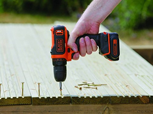BLACK+DECKER BDCDD12-QW Trapano/avvitatore compatto 10.8V - 1.5AH