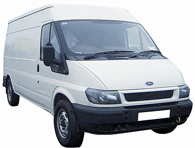 CG94 - Maniglia Portellone Fo@Rd Transit 2000-2006 Nera 2 Porte