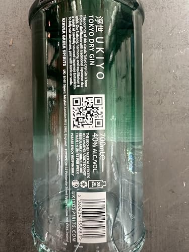 UKIYO Tokyo Dry Gin 40% Vol. 0,7l
