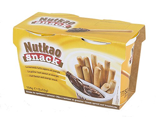 Nutkao - Snack, Crema Da Spalmare E Grissini - 104 G