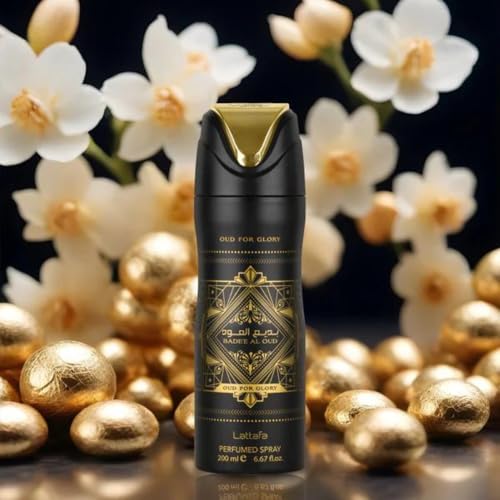 Lattafa Bade'e Al Oud Oud for Glory, deodorante, 200 ml