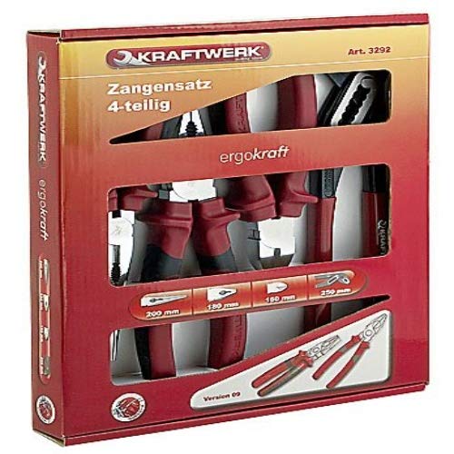 Kraftwerk 3292 ergokraft-Set 4 pinze
