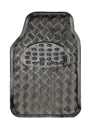 Set tappeti in gomma antiscivolo laminato Chrome in PVC