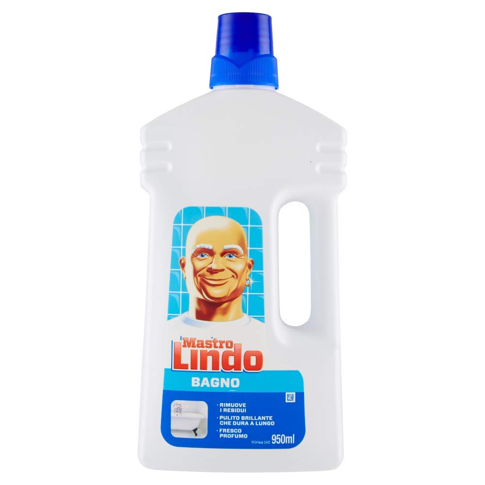 Set 12 MASTRO LINDO Bagno 950 Ml Detersivi E Pulizia Della Casa