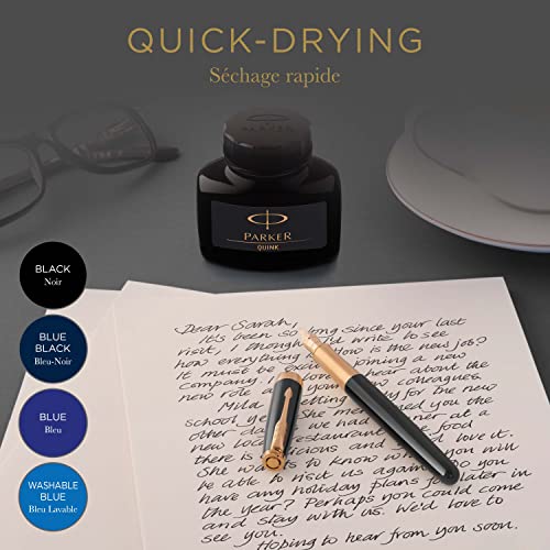 PARKER flacone di inchiostro liquido Quink per penna stilografica