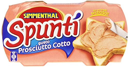 Simmenthal - Spunti', Gusto Prosciutto Cotto - 2 confezioni da 2 pezzi da 84 g [4 pezzi, 336 g]
