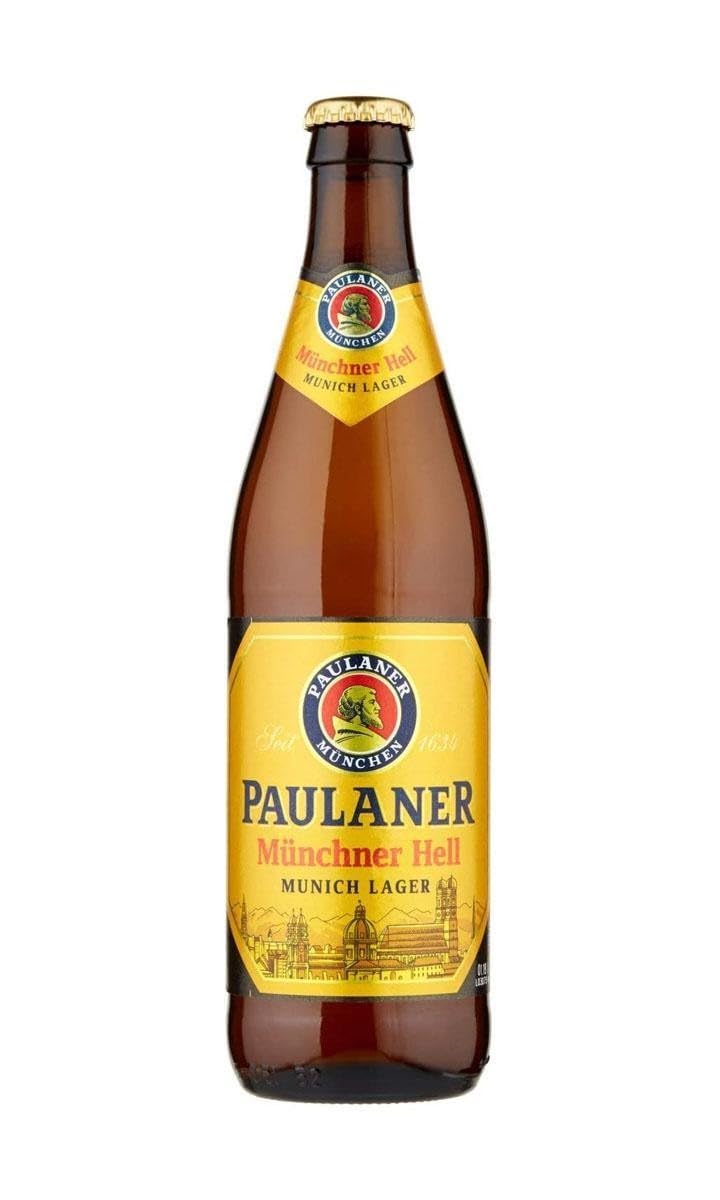 Paulaner Munchner Hell Premium Lager 33cl 4,9% vol. Confezione da 24
