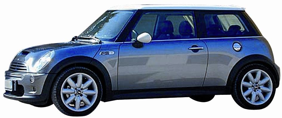 CG94 PIASTRA SPECCHIO TERMICA- VETRO CURVO - Posizione Destro [Lato Passeggero] Per Auto: MINI