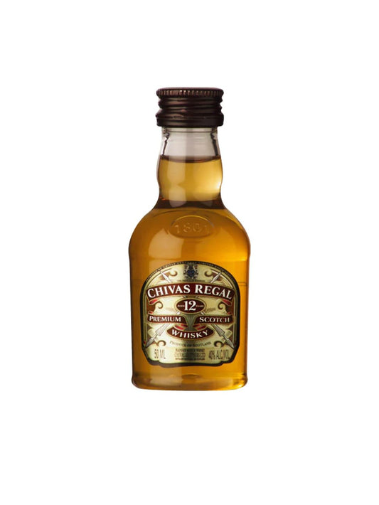 Mignon Chivas Regal Blended Scotch Whisky 12 Anni 5cl