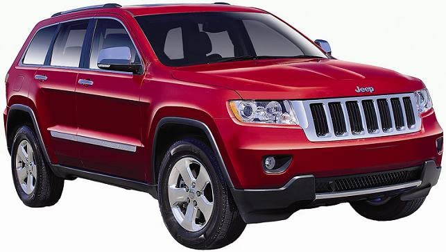 RETROVISORE ELETT. Termico con Fan. E Memoria Sinistra [Lato Guida] per Auto: Grand Cherokee - Calotta CROMATA - Funzione Blind Spot