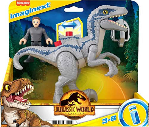 Fisher-Price Imaginext Jurassic World, Giocattolo per Bambini 3+Anni