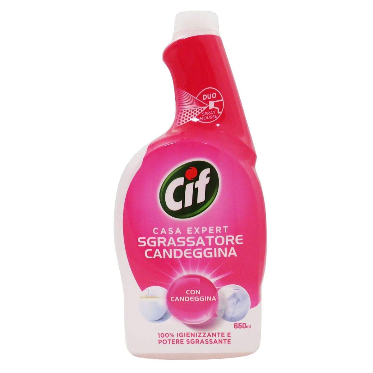 CIF Duo Spray ATTIVO SGRASSATORE CANDEGGINA RICARICA ML.650