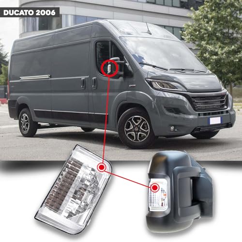 CG94 - Fanale Retrovisore Compatibile per Auto F. DUCATO 2006 5/16W