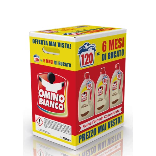 Omino Bianco - Detersivo Lavatrice Liquido Colori e Tessuti