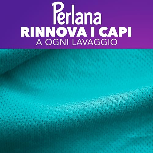 Perlana Detersivo Sport (28 lavaggi), Detersivo lavatrice liquido per tutti i capi sportivi, Detersivo capi sportivi per rimuovere i cattivi odori e mantenere l'elasticità