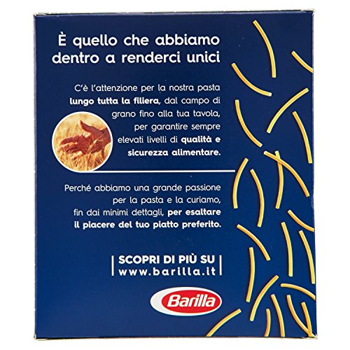 Barilla - Spaghetti Tagliati, Pasta di Semola di Grano Duro, n.38 - 500 g - [confezione da 10]