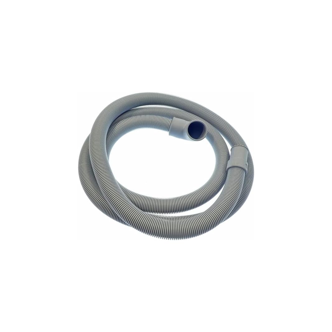 CG94 - Tubo Scarico Lavatrice Universale Con Pipa. Ø21-29mm, 90°. Lunghezza: 350Cm.