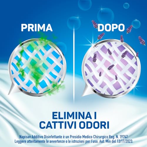 Napisan Additivo Disinfettante Lavatrice Freschezza di Lavanda