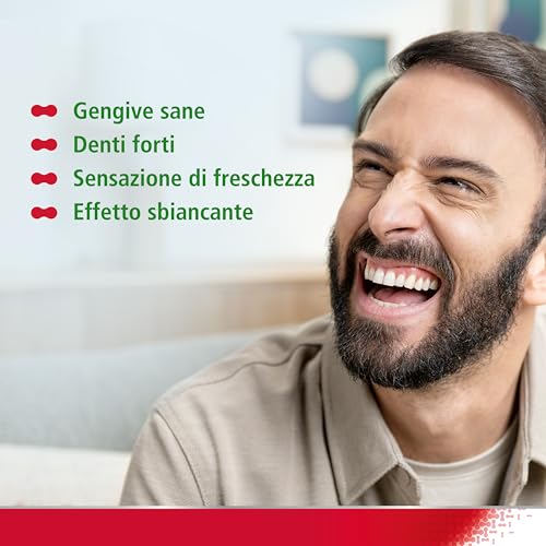 Parodontax Complete Protection Cool Mint, Dentifricio Quotidiano con Fluoro, 8 benefici studiati specificatamente per Gengive più Sane e Denti più Forti, 75 ml