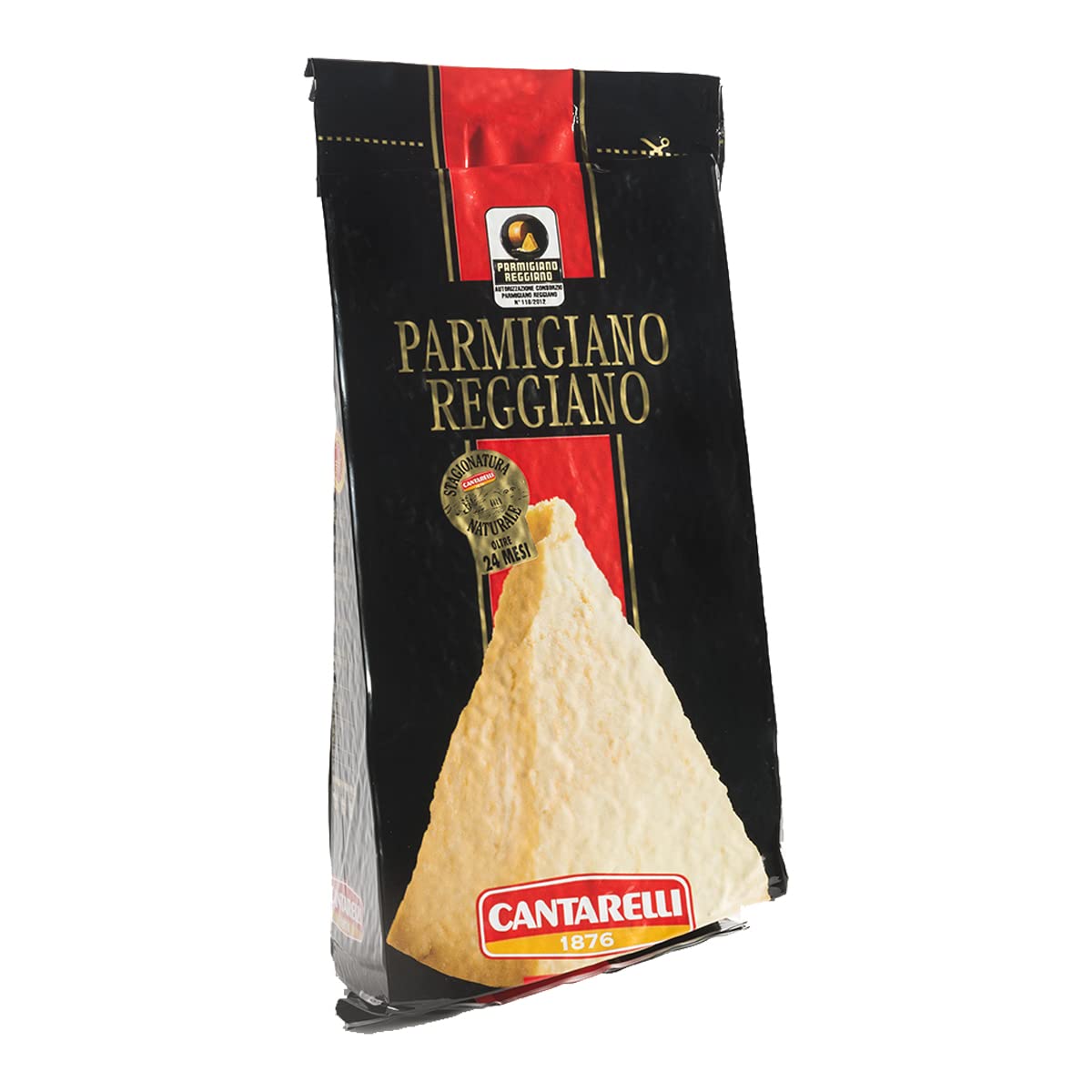 Cantarelli 1876 - Parmigiano Reggiano DOP - Stagionatura Naturale Oltre 24 Mesi - 1 Kg