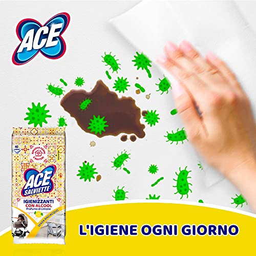 ACE Salviette Igienizzanti Sgrassanti