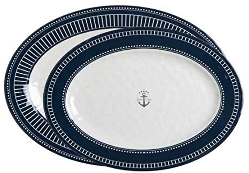 Marine Business SET 2 VASSOI OVALI SAILOR SOUL 41x29cm / 35x26 cm