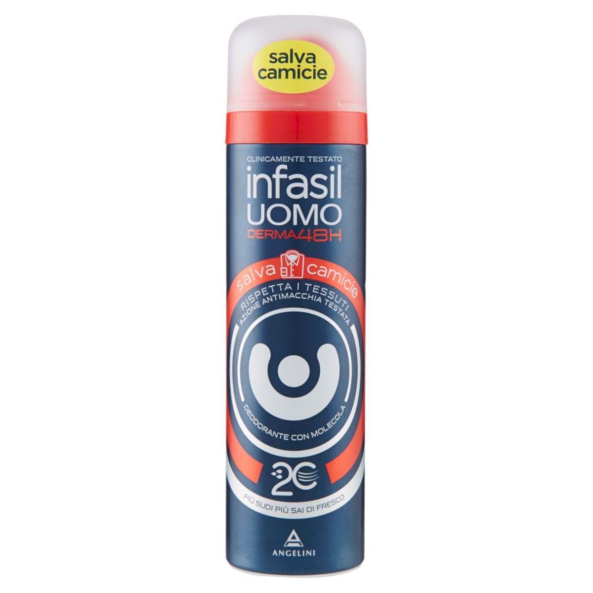 INFASIL DEO SPRAY UOMO 12X150ML CON MOLECOLA 2C SALVA CAMICIE