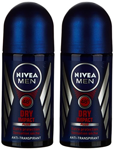 Nivea Men Deodorante a Sfera, 50 ml, Set di 2, Uomo
