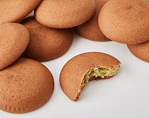 Grisbì Crema Cioccolato - Biscotti di Croccante Pasta Frolla al Cacao, Ripieni di Morbida Crema al Cioccolato, Ideali per Ogni Meritato Momento di Pausa, Confezione da 9 Biscotti, 150 gr