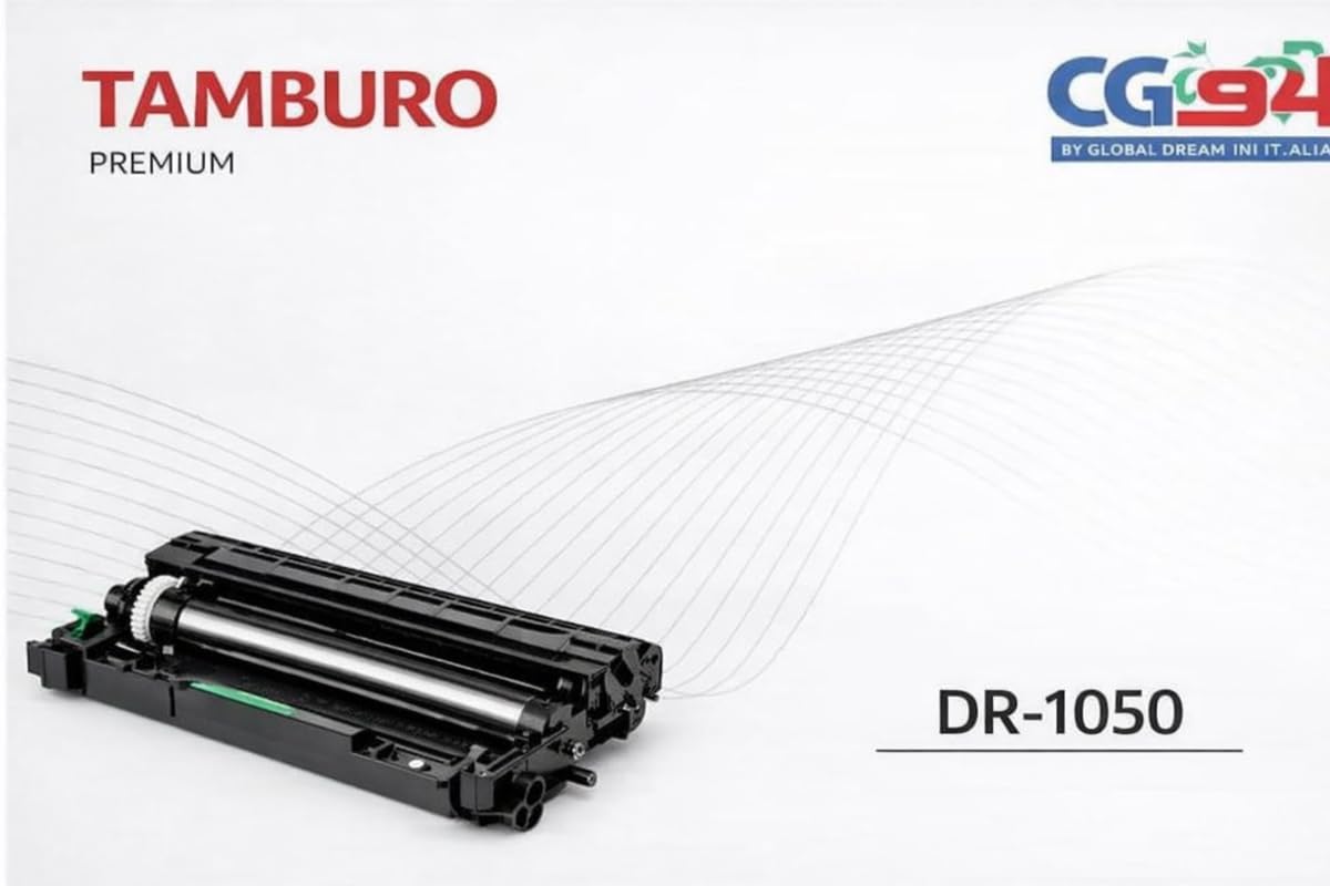 CG94 Tamburo DR-1050 Compatible con Brother DCP-1510/1512/1522, HL-1210W/1212/1214, MFC-1810/1815/1910W, Premium
