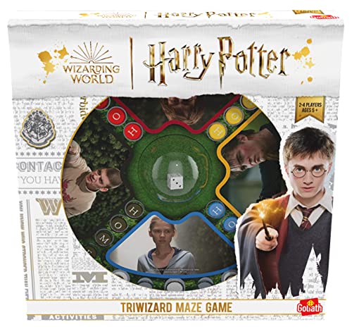 Goliath - HARRY POTTER Torneo Tremaghi, Gioco da Tavolo Dai 5 Anni in Su, Gioco d'Azione e di Velocità, Giochi da Tavolo Da Giocare in Famiglia o con gli Amici, Triwizard