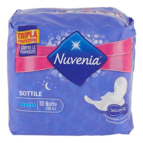 Nuvenia Assorbenti Notte con ali da 10 pezzi