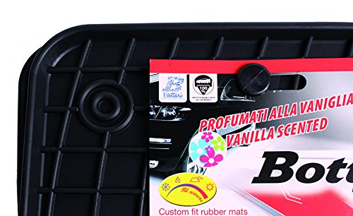 Bottari 39636 Set tappeti auto in gomma su misura per Citroen C3 - Modello dal 2009 al 2016