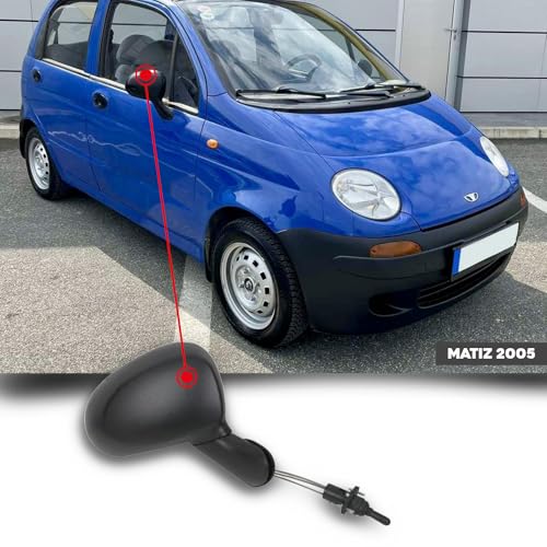 CG94 - Specchietto Retrovisore Mecc. per Auto C. MATIZ - Calotta Nera