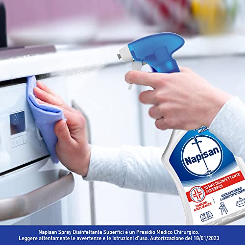 Napisan Spray Disinfettante Multisuperfici Limone e Menta