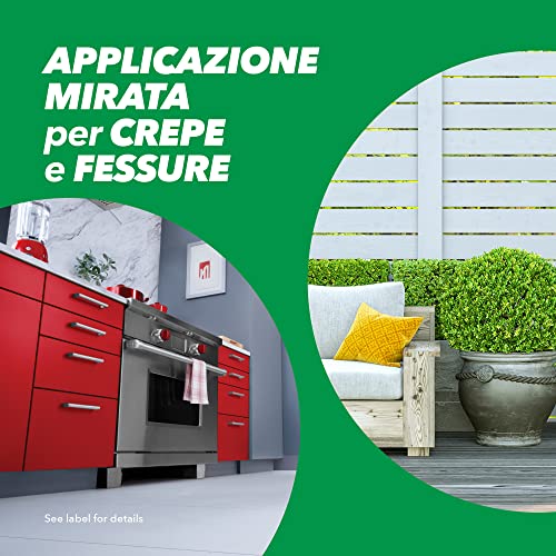 Baygon Spray con Cannuccia Extra Precision, Efficace contro Scarafaggi e Formiche, Protezione Continua fino a 4 Settimane, 3x Bombole da 400 ml