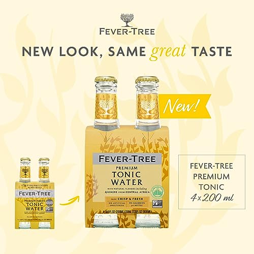 Fever Tree CP500103 Indian Tonic Acqua 24 lattine, taglia 150ml
