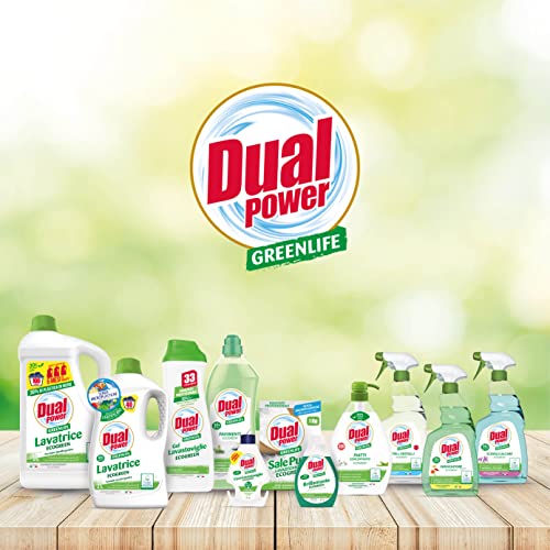 Dual Power Eco Cura Lavastoviglie - Azione Sgrassante e Anticalcare per Lavastoviglie - 250ml