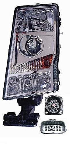 FARO 4-H7 PRED. REG. ELETTRICA CONNETTORE OVALE E RETTANGOLARE VOLV. TRUCK FM-FH - 01/'02>12/'07 - SX