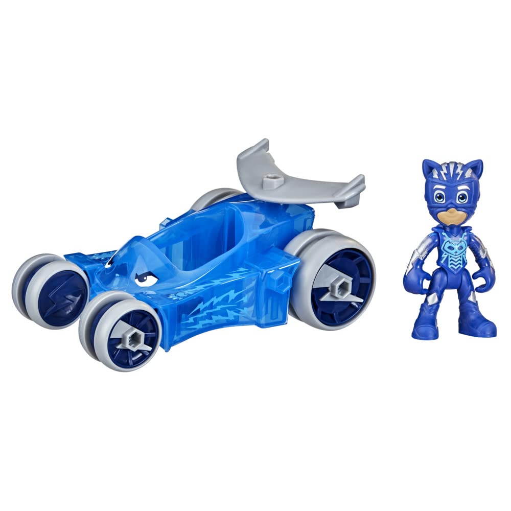 PJ Masks Yoyo Animale Power, Gatto-Bolide, Veicolo e Personaggio articolato, Giocattolo prescolare per Bambini a partire dai 3 anni F5337, Multicolore