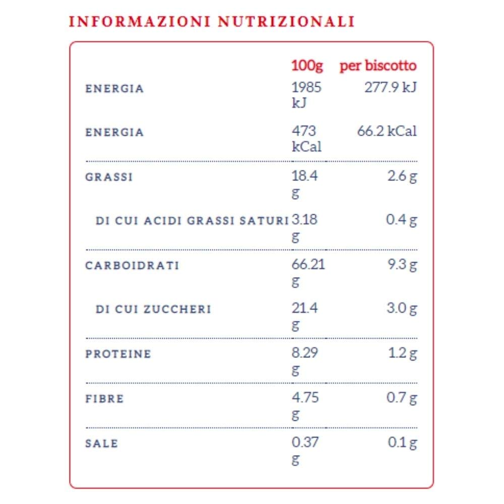 Divella Biscotti Ottimini Integrali Con Gocce di Cioccolato 6 Confezioni da 350 grammi