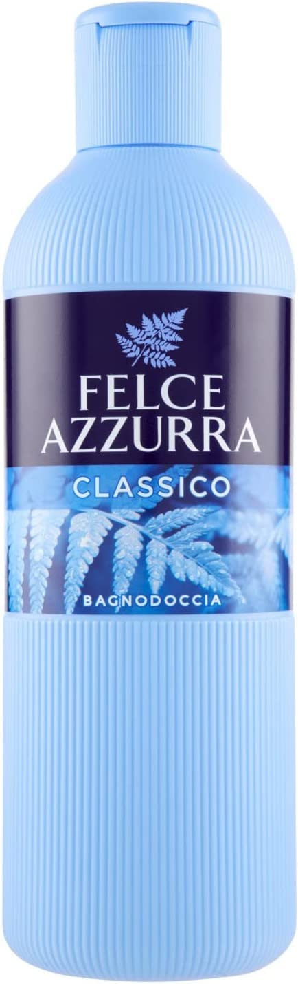 12 gel doccia classico Paglieri Felce Azzurra, profumo inconfondibile, idrata la pelle, 650 ml + Italian Gourmet polpa 400 g