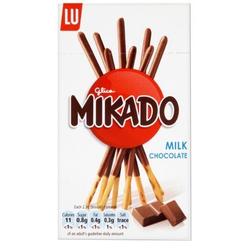 Lu Mikado Cioccolato al latte 75g (confezione da 24)