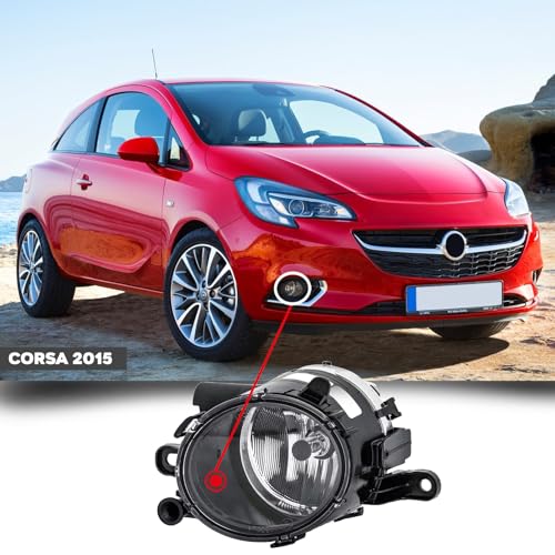 CG94 - Fendinebbia Compatibile per Auto MERIVA B 2010 - CORSA 2011 - CORSA 2015